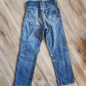 Classic Men's Blue Denim Jeans - Casual Straight Fit